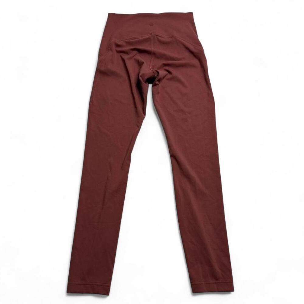 Lululemon Instill High-Rise Tight 25" Size 4 soft & stretchy fabric Smokey red - Picture 2 of 8
